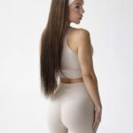 Contour Seamless Crop Vest palaidinė