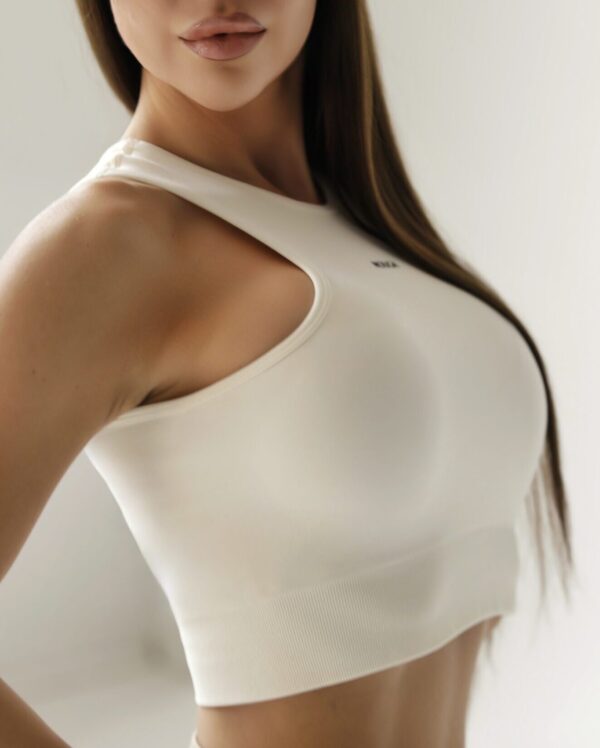 Contour Seamless Crop Vest palaidinė